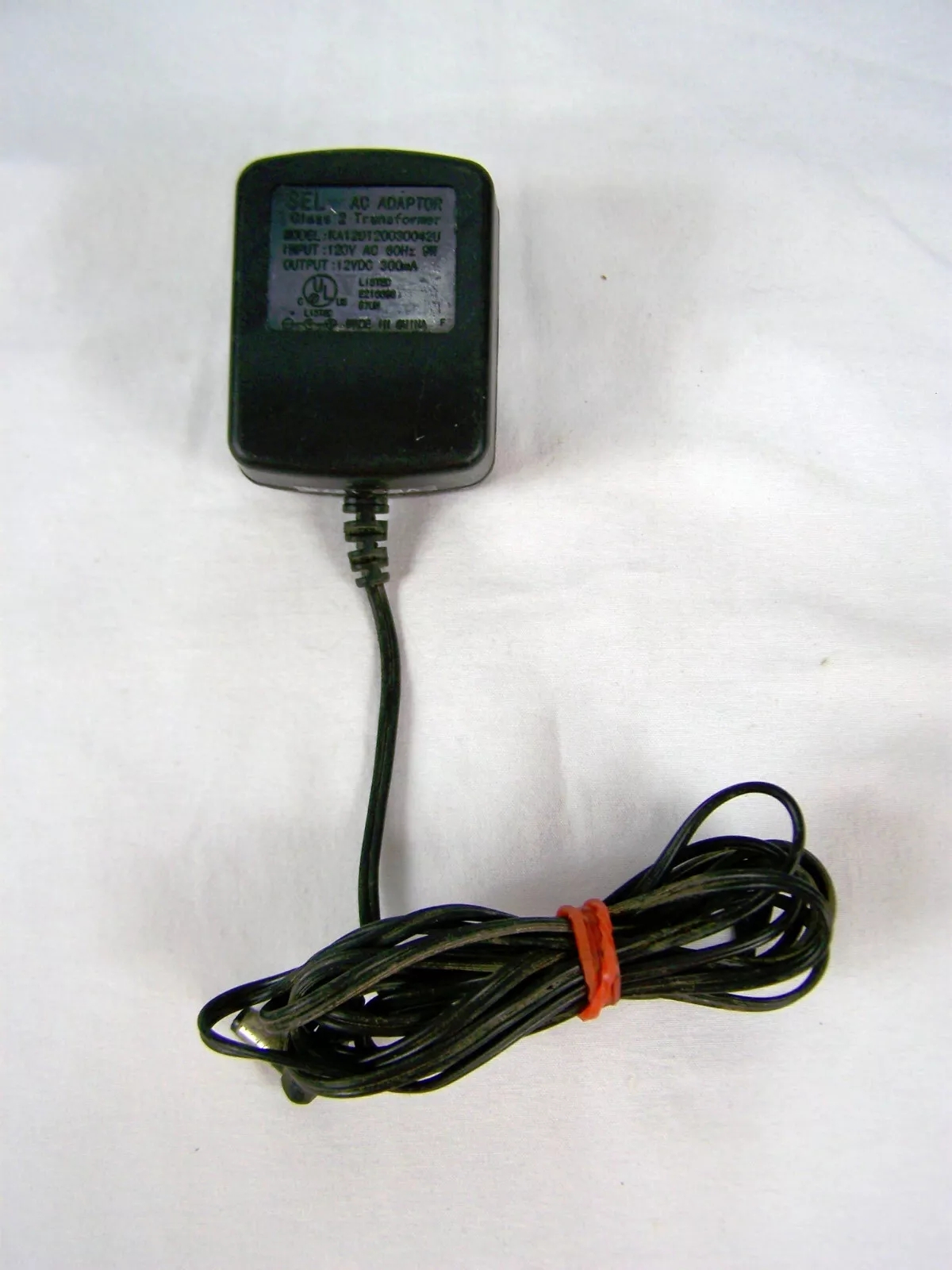 *Brand NEW*Sel 120VAC 12VDC AC Adaptor Class 2 Transformer Model: KA12D120030042U UL Listed Power Supply